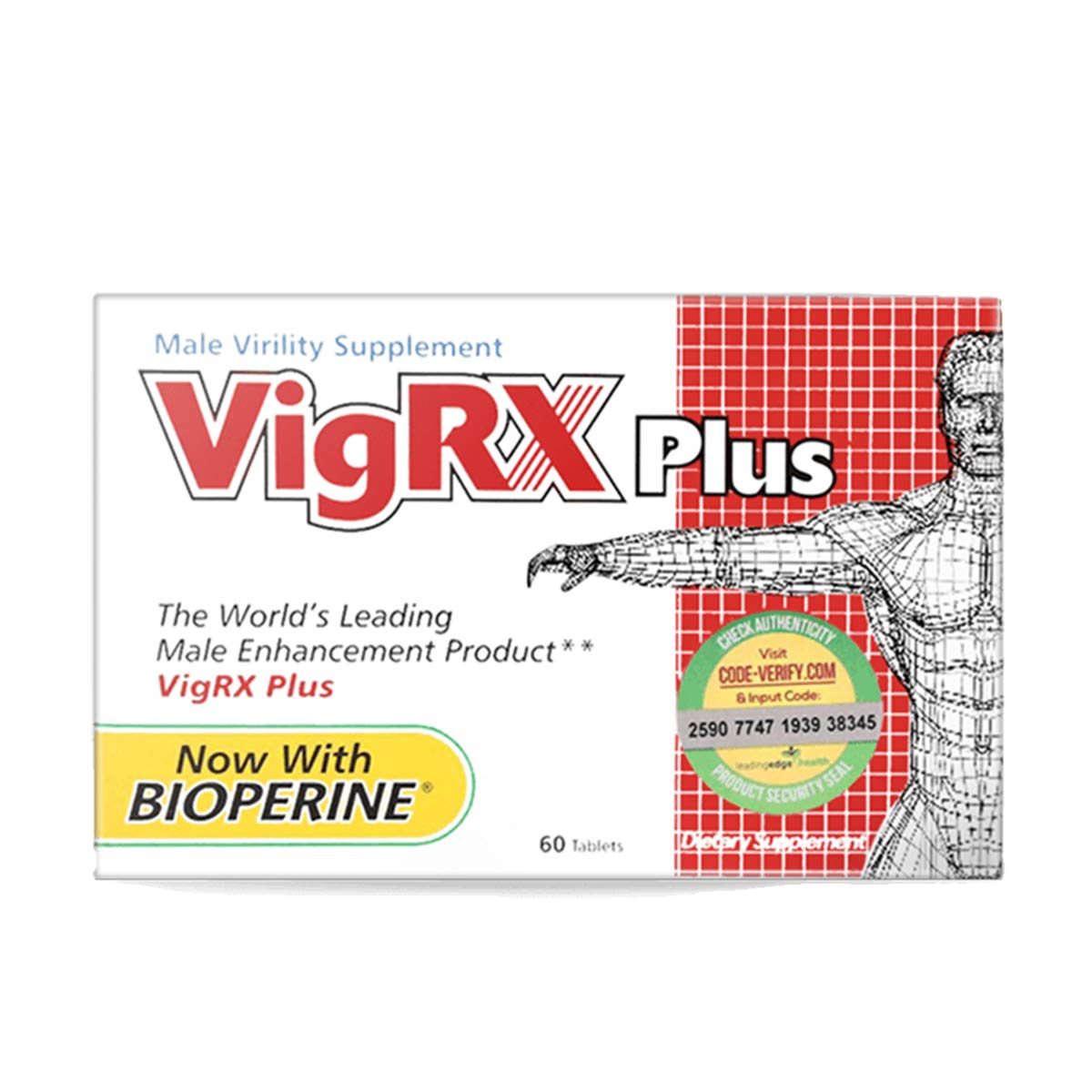 VigRX Plus – Male Virility Herbal Dietary Supplement Pill – 60 Tablets (3 Boxes)