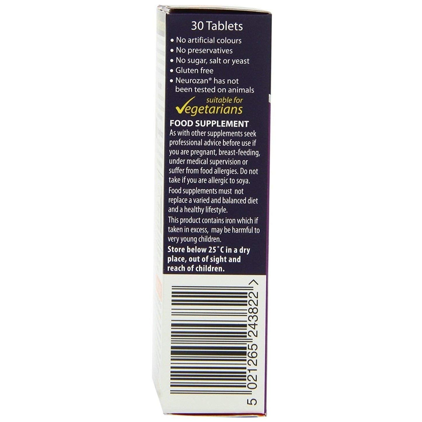Vitabiotics Neurozan Twin Pack (30 Tablets each) – Brain & Cognitive Support