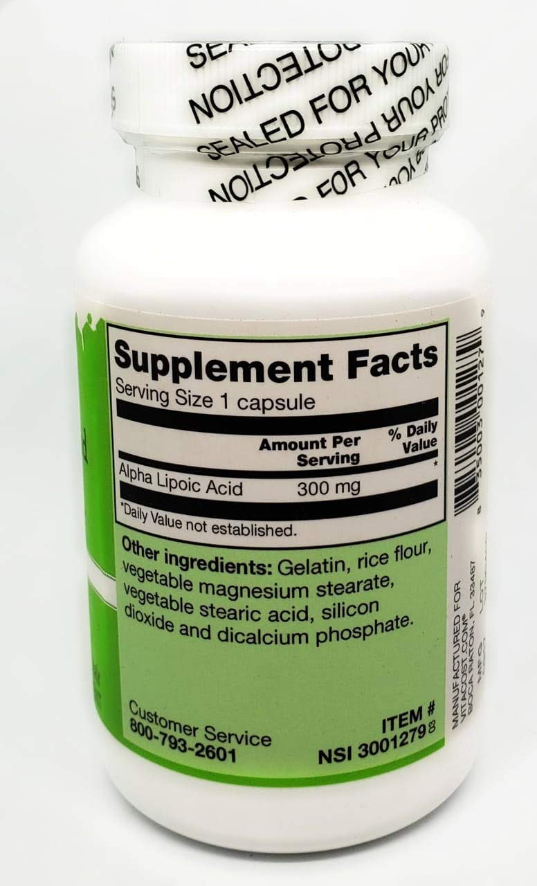 Vitacost Alpha Lipoic Acid 300 mg - 120 Capsules