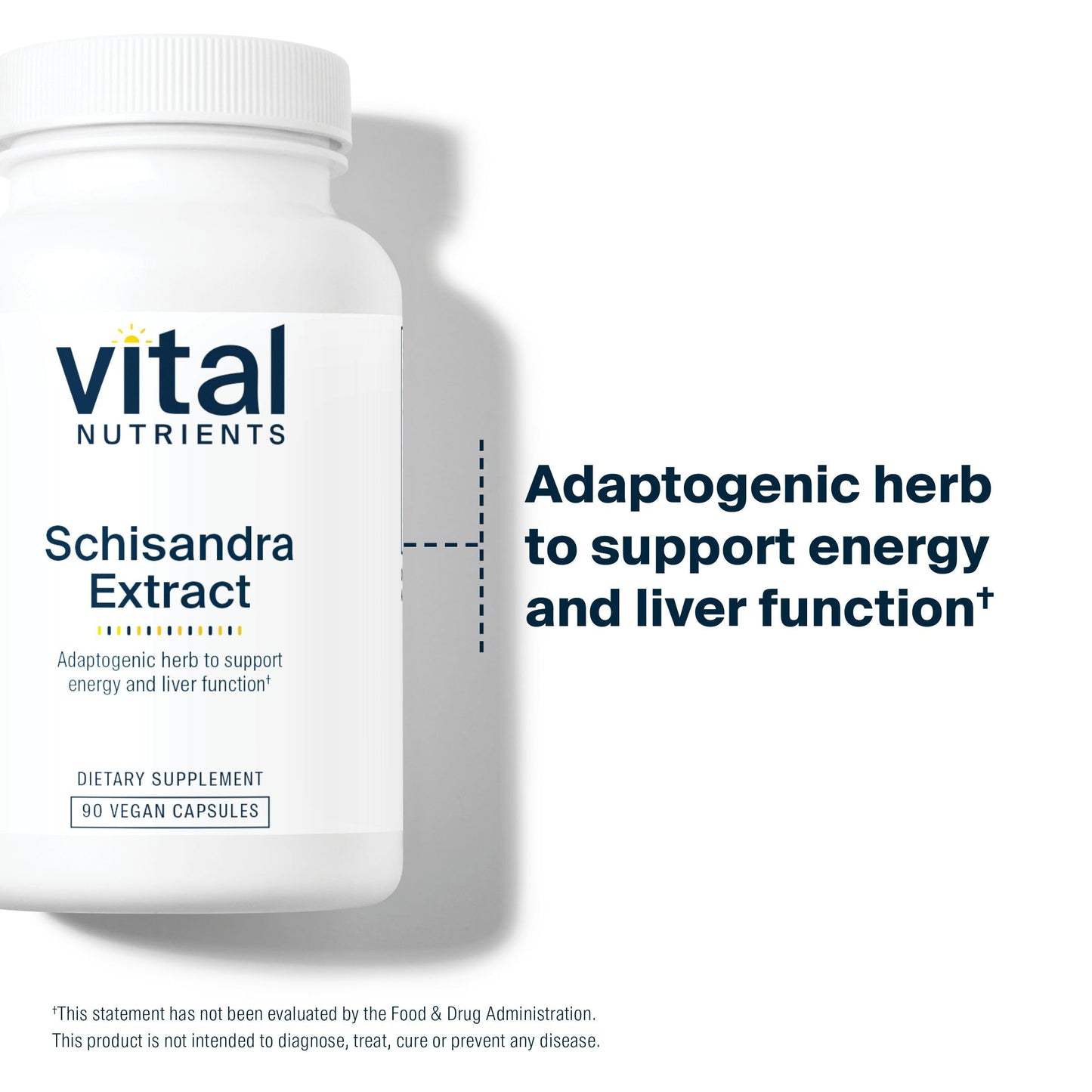 Vital Nutrients Schisandra Extract - Liver, Immune & Energy Support (1000 mg)