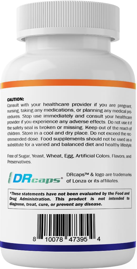 Vitamatic Akkermansia Muciniphila Gut Health - 60 DR Capsules (Delayed Release) - Prebiotic Inulin