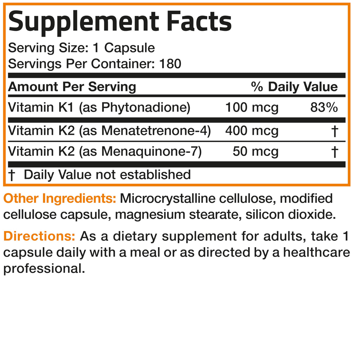 Vitamin K Triple Play: K1, K2 MK4 & MK7 – 180 Capsules BritishVita | Premium UK Vitamins & Wellness Supplements