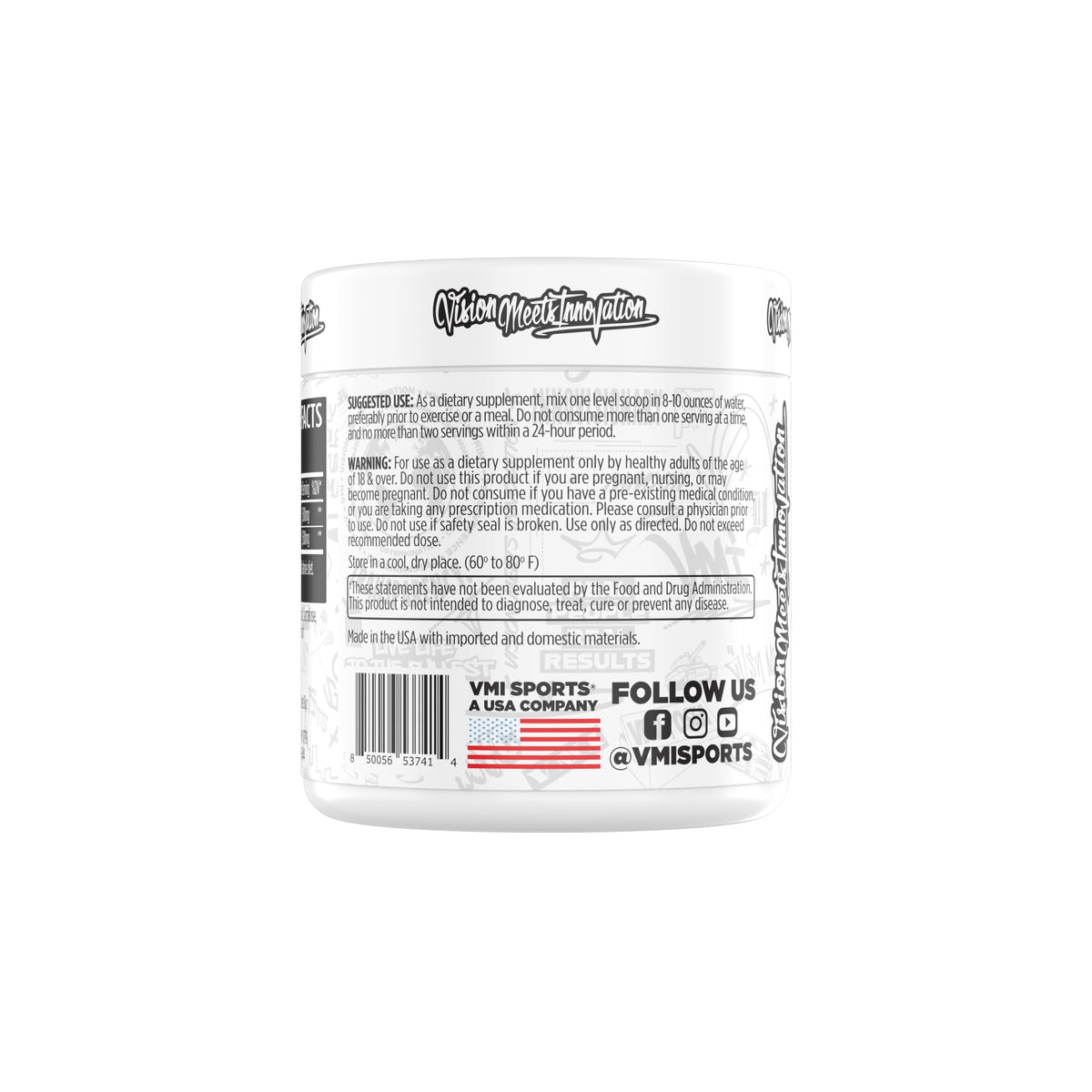 VMI Sports L-Carnitine 3000 Powder – 3000 mg, 30 Servings, Strawberry Kiwi BritishVita | Premium UK Vitamins & Wellness Supplements