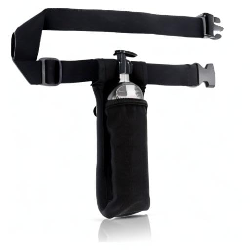 WEARWAN Massage Oil Holster – Adjustable & Durable Belt Bag (1B-Black)