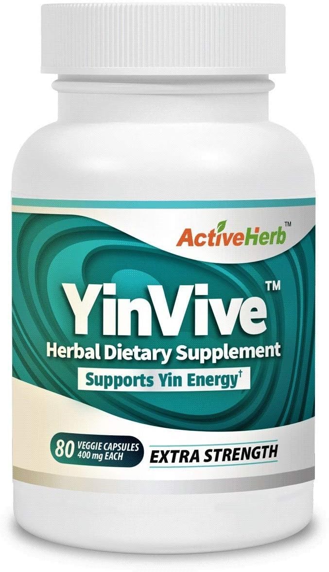 ActiveHerb YinVive 80 Capsules - Supports Yin Energy (TCM)