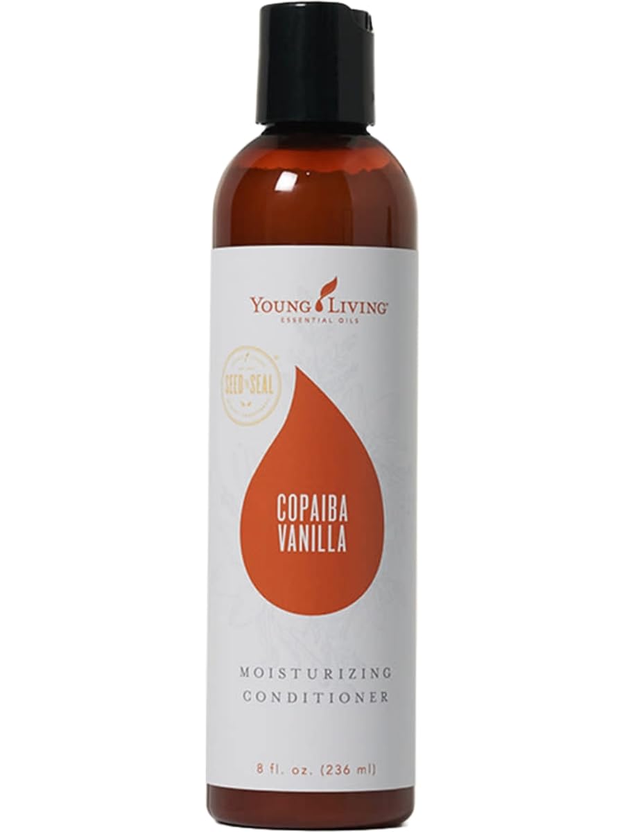 Copaiba Vanilla Moisturizing Conditioner by Young Living | 8 oz | Restores Moisture & Strength to Dry, Damaged Hair
