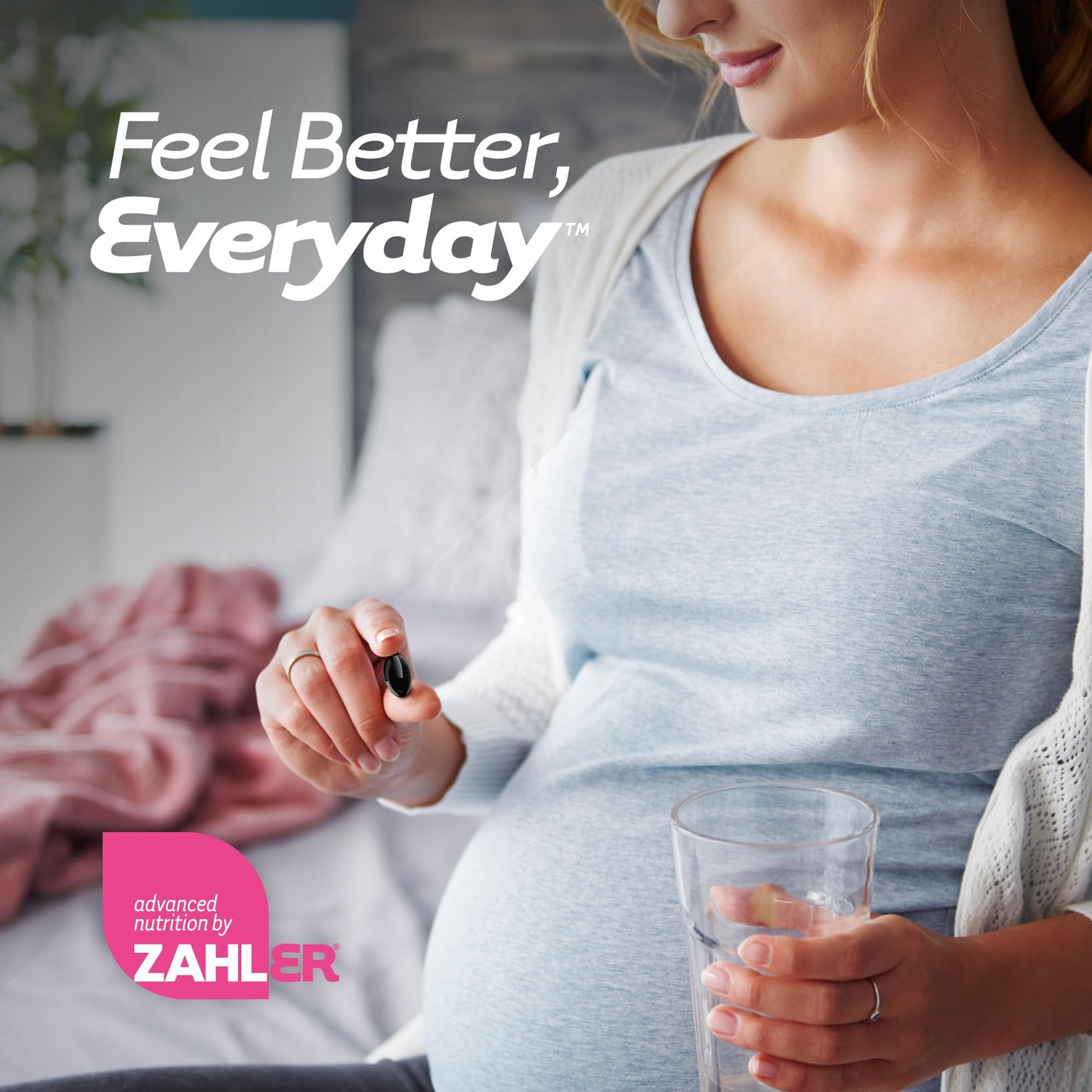 Zahler Mighty Mini Prenatal Vitamin with DHA & Folate – Kosher, All-Natural (90 Softgels)