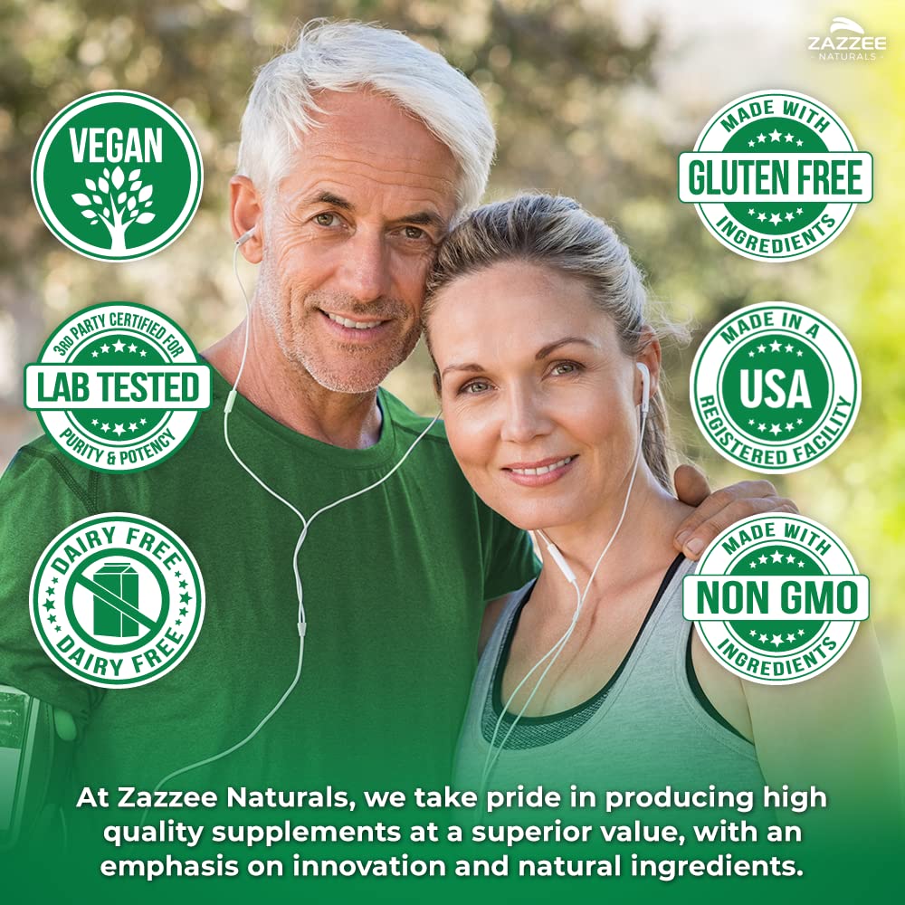 Zazzee USDA Organic Bilberry 20:1 Extract – 6000 mg, 120 Vegan Capsules, 4 Month Supply