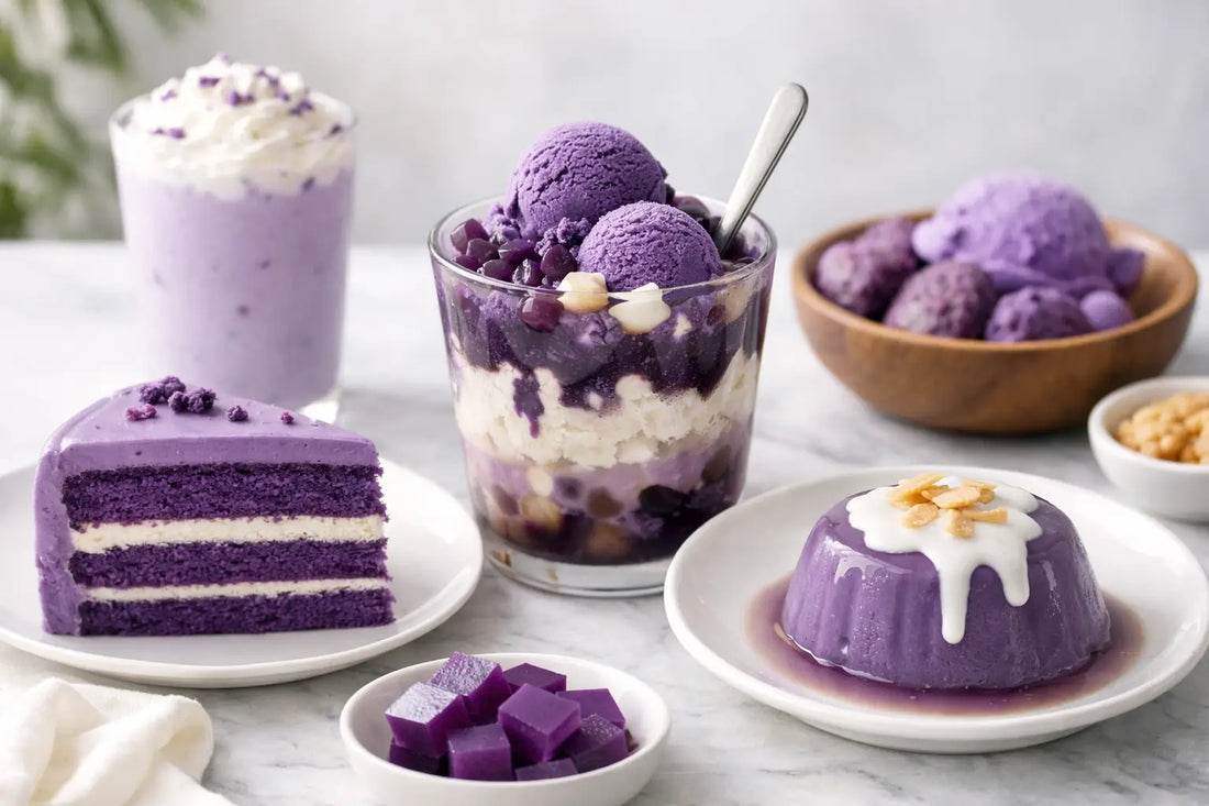 Ube Desserts for a Brighter Dessert Ritual