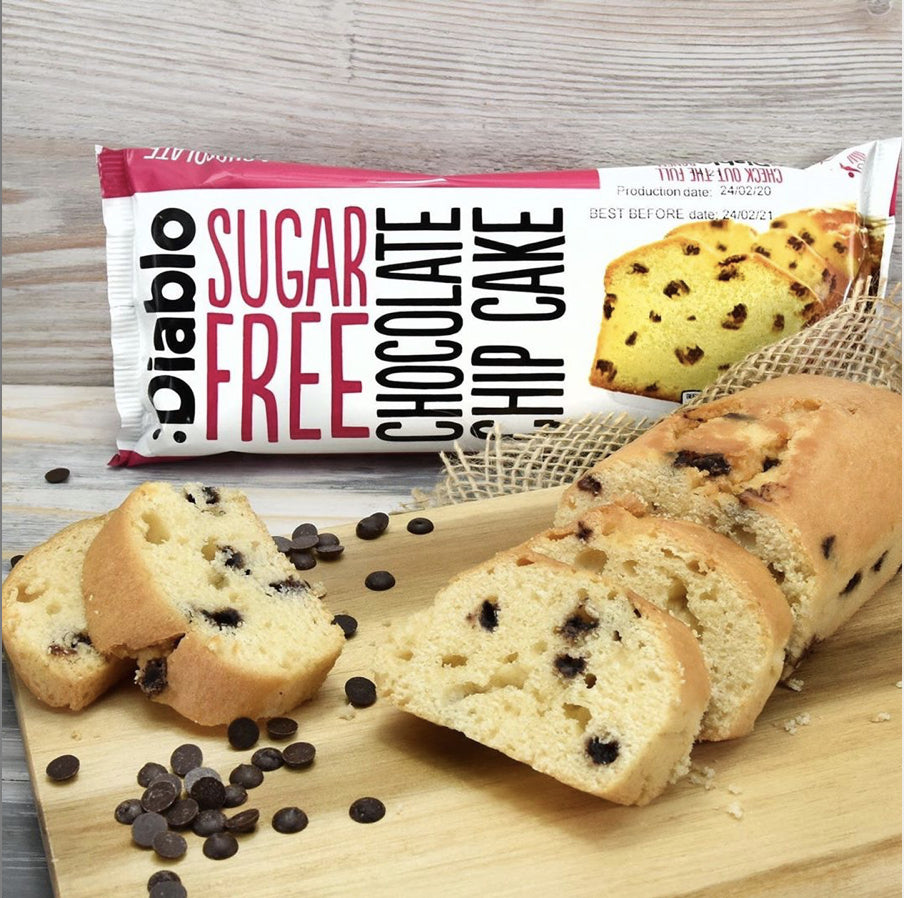 Sugar Free Chocolate Chip Cake (200g) Diablo Sugar Free