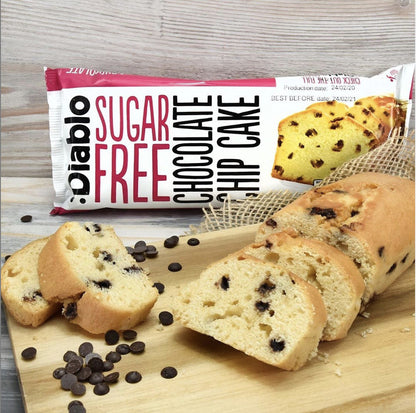 Sugar Free Chocolate Chip Cake (200g) Diablo Sugar Free