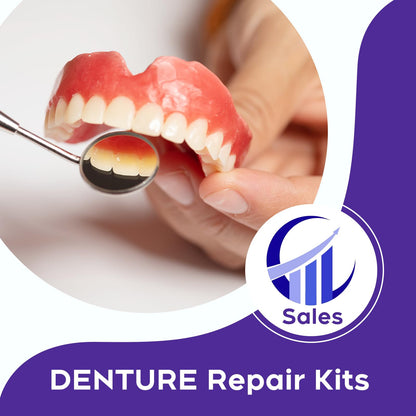 Denture DIY Full Set: Top & Bottom Fake Teeth Kit | Improve Your Smile 0806-1