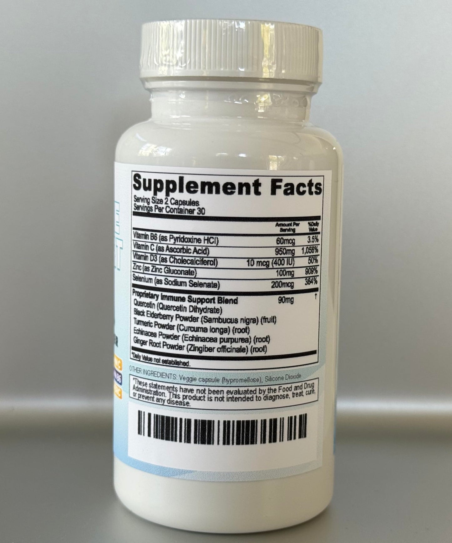 10-in-1 Immune Support Booster with Elderberry & D3 – Made in USA