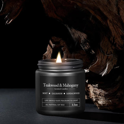 10 Pack Scented Candles for Men – Masculine Gift Set | Aromatherapy, Soy Wax, Cotton Wick