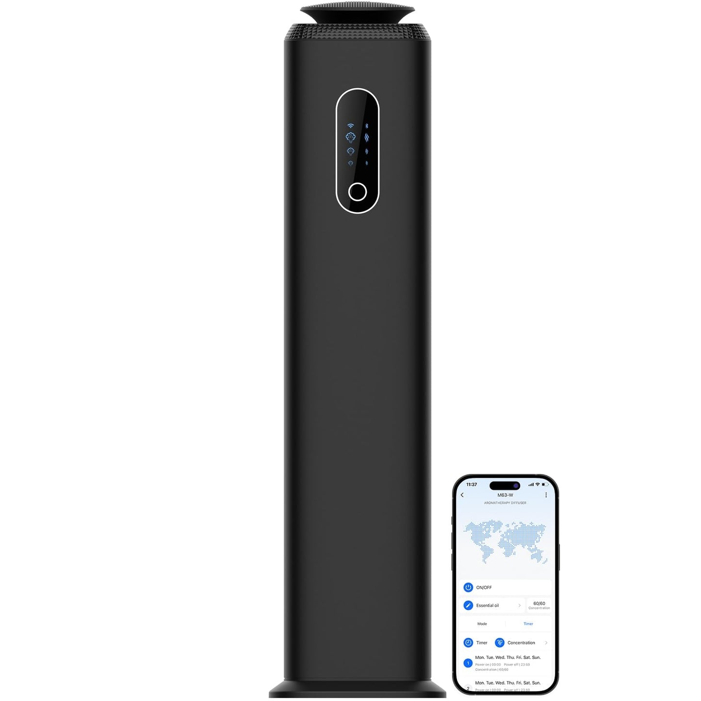 1000ml Tower Hotel Scent Diffuser with WiFi App Control – Up to 10,000 sq ft