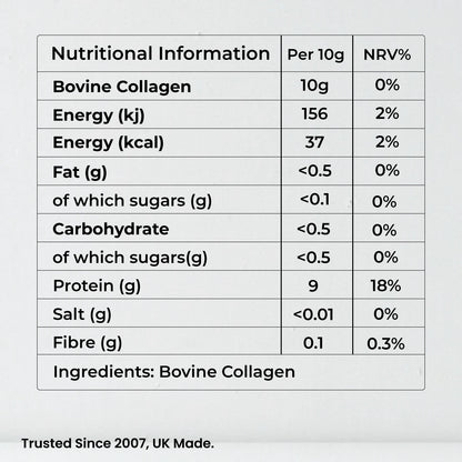 100% Pure Collagen Powder - Younger Skin, Stronger Joints, Better You