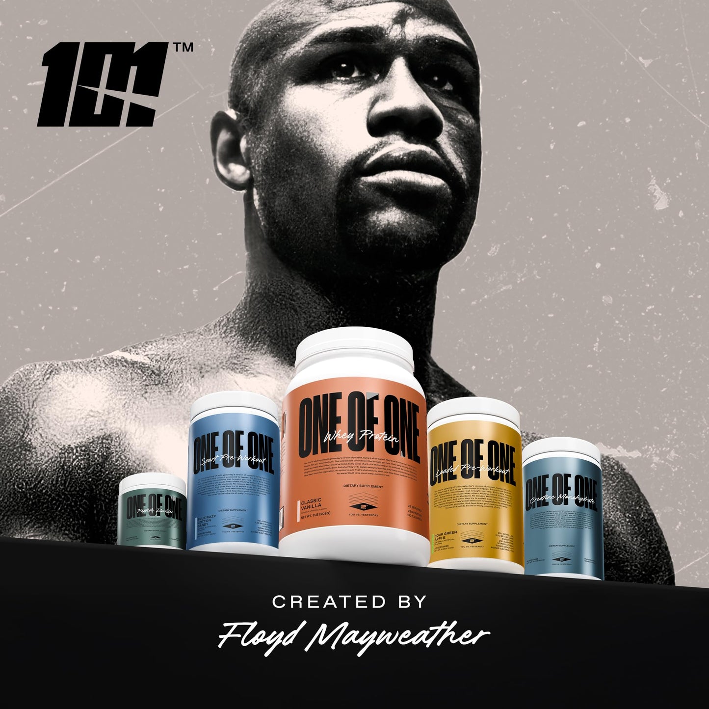 ONE OF ONE Creatine Monohydrate Powder – Pure Micronized, Unflavored, 200 Servings