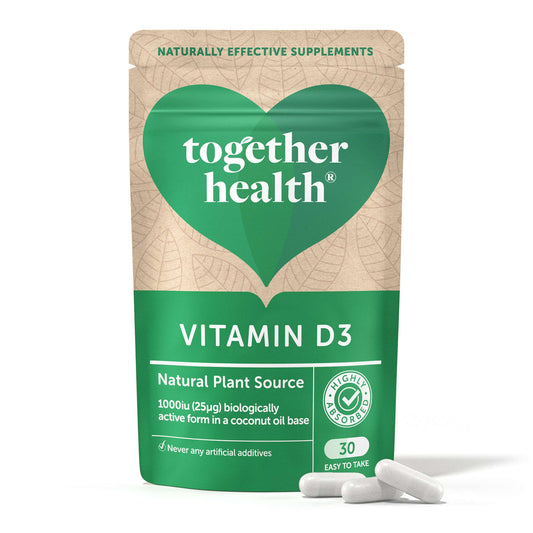 Together Health Vegan Vitamin D3 - 30caps British Grocery