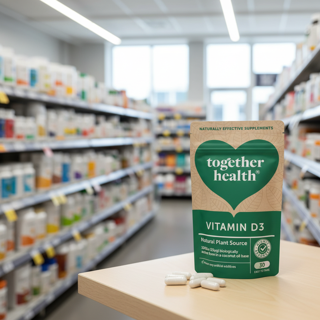 Together Health Vegan Vitamin D3 - 30caps