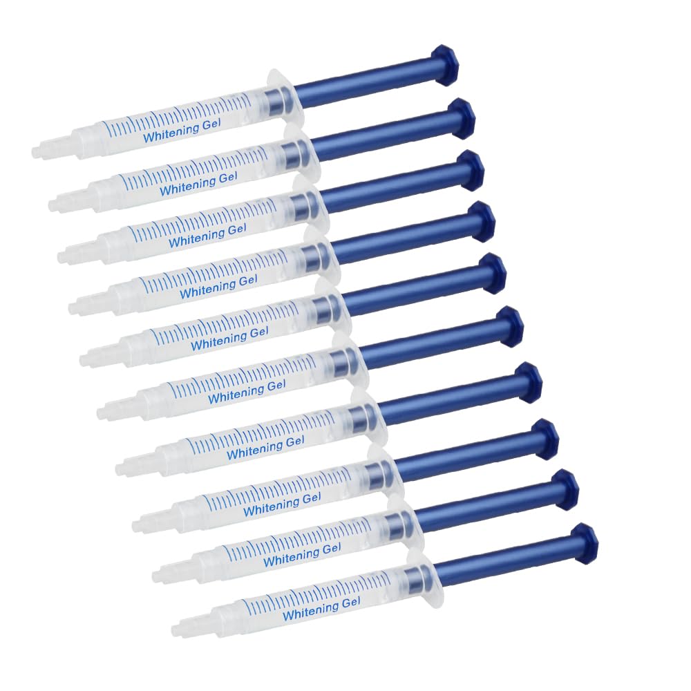 10PCS 3ml Teeth Whitening Gel Syringes - 35% CP | At-Home Whitening Kit