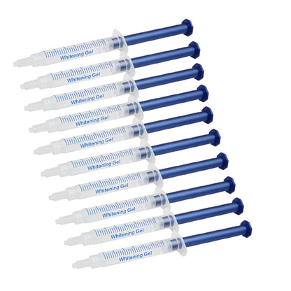 10PCS 3ml Teeth Whitening Gel Syringes - 35% CP | At-Home Whitening Kit