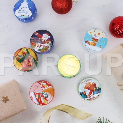 12 Pack Christmas Scented Candles – 2.5oz Jars, 12 Fragrances, 12-Hour Burn Time, Gift for Mom, Grandma, Teacher, Coworkers