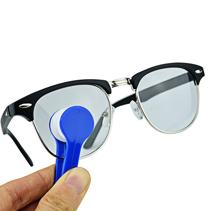 12 pcs Mini Eyeglass Microfiber Cleaner Brush Set - Random Color | The Flash Store