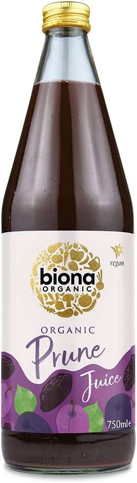 Biona Prune Juice  Organic -no added sugar - 750ml
