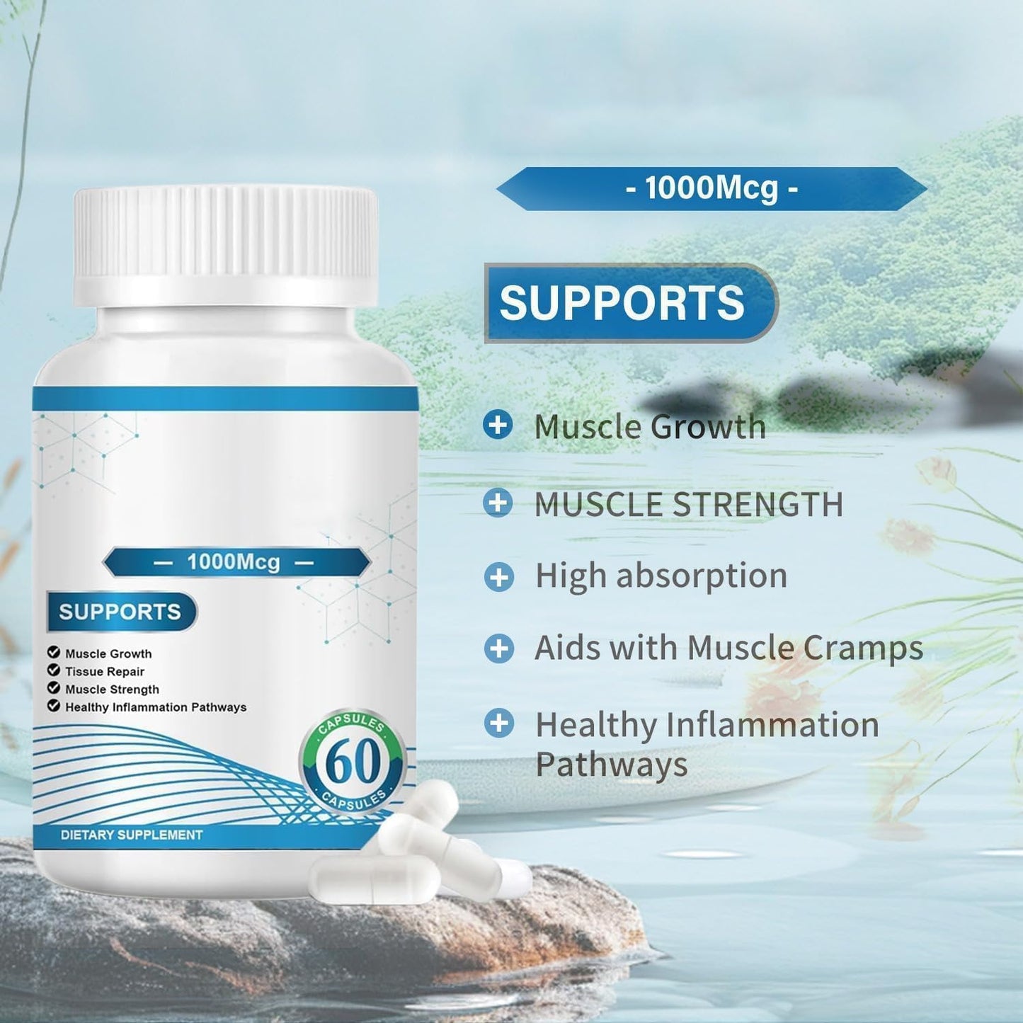 157 1000 mg Supplement - Non-GMO, Gluten-Free, 60 Capsules