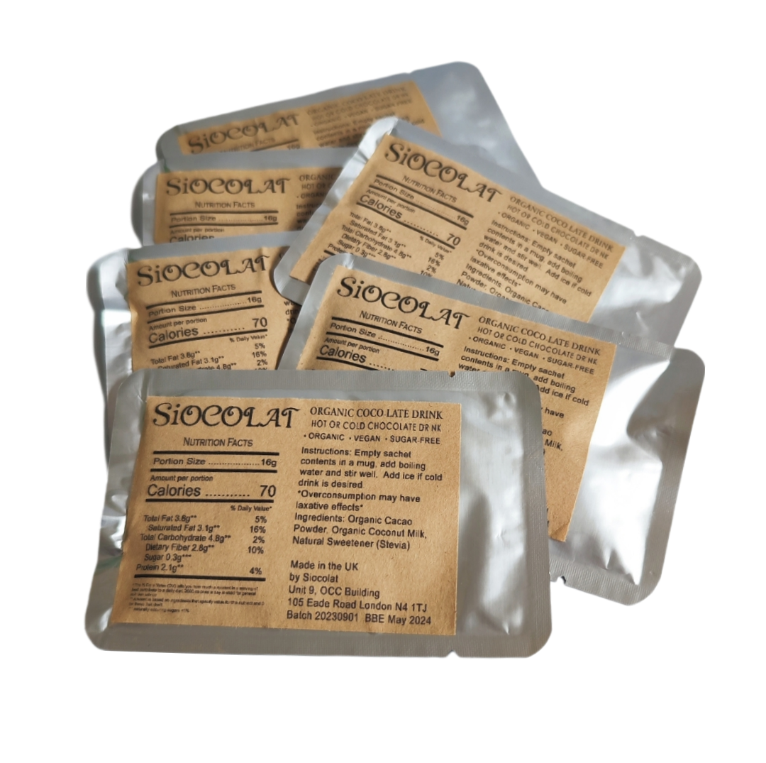 Delicious sugar-free hot chocolate in a cup, perfect for a healthy treat.