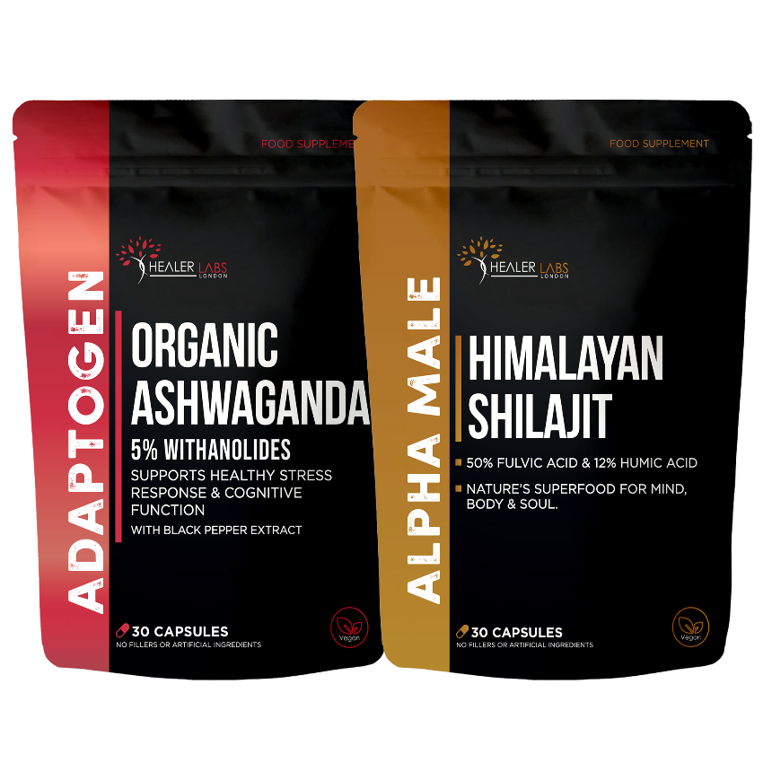 Himalayan Shilajit & Ashwagandha Stack Healer Labs London