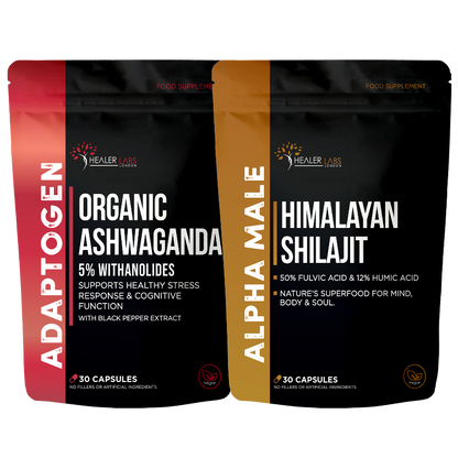 Himalayan Shilajit & Ashwagandha Stack Healer Labs London