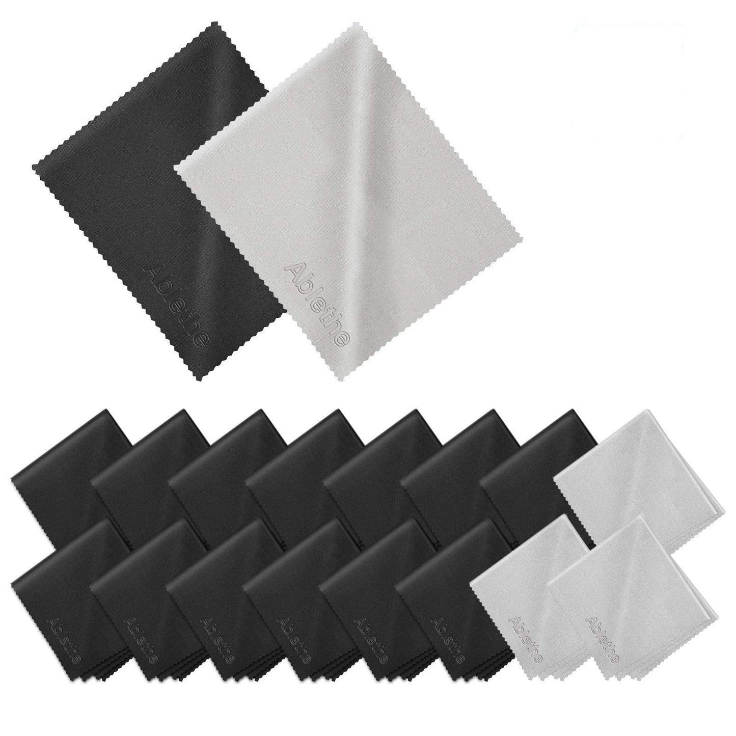18 Pack Premium Microfiber Cleaning Cloths for Glasses & Devices