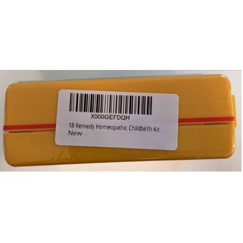 18 Remedy Homeopathic Childbirth Kit - Compact, Economical & Robust