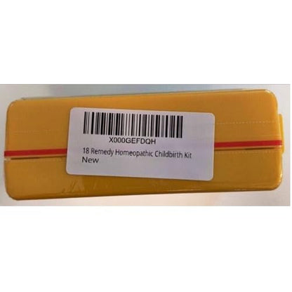 18 Remedy Homeopathic Childbirth Kit - Compact, Economical & Robust
