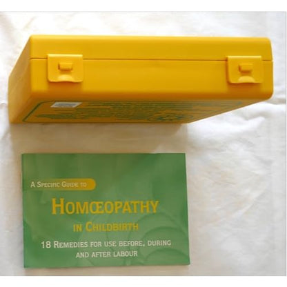 18 Remedy Homeopathic Childbirth Kit - Compact, Economical & Robust