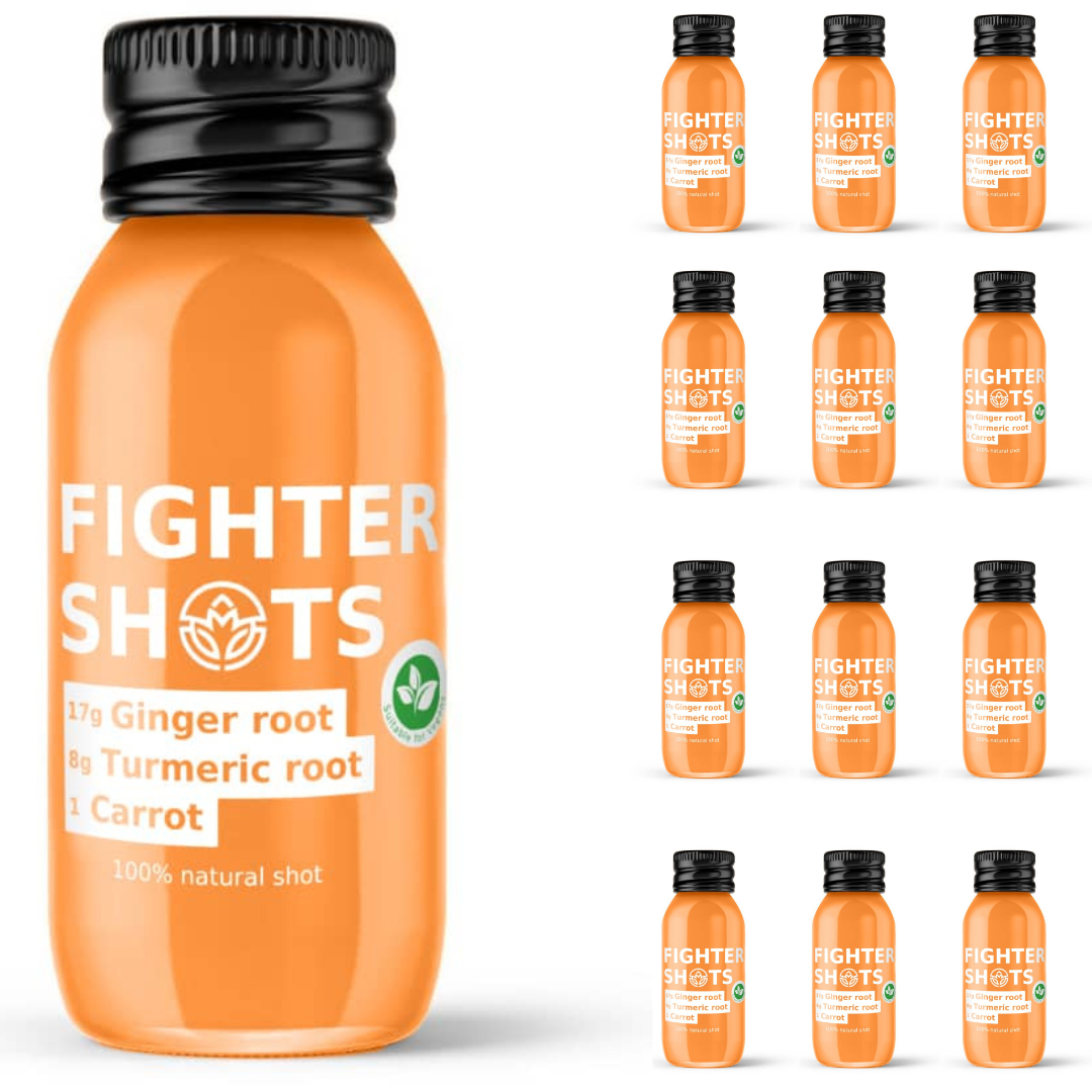 Carrot + Ginger + Turmeric Shot 12 x 60ml