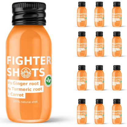 Carrot + Ginger + Turmeric Shot 12 x 60ml