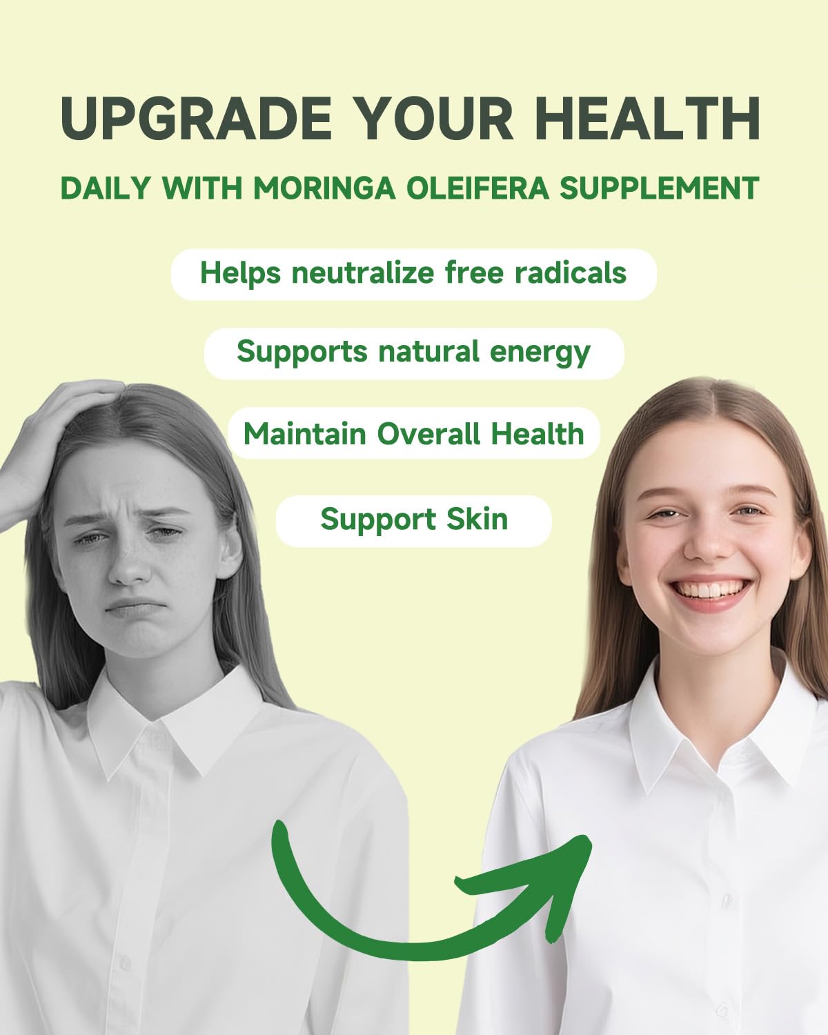 Organic Moringa Liquid Drops – High Absorption (2 fl oz) | Non-GMO, Gluten Free, Immune & Metabolism Support