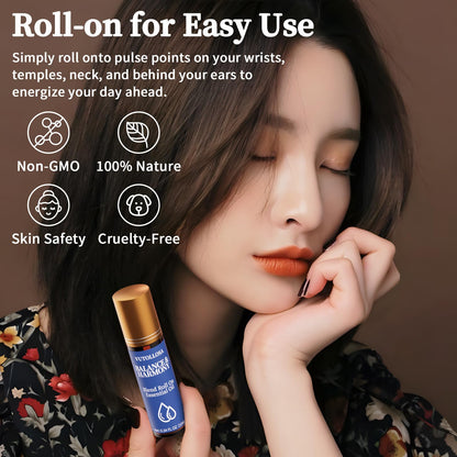2-Pack Serenity & Calm Essential Oil Roll-On | 100% Natural Stress Relief & Relaxation | Self-Care Gifts by VUTOLLOSA