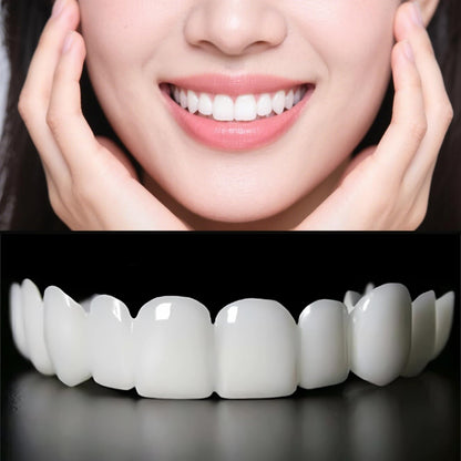 2 Pairs Universal Temporary Smile Solution - Adjustable Top/Bottom for All-Day Comfort