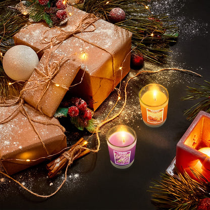 20 Pack Scented Aromatherapy Candles – 10 Fragrances Soy Votive Gift Set
