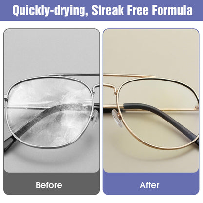 200 Pack Large Glasses Cleaner Wipes – Eyeglasses & Screens (4.72 x 5.91 in)