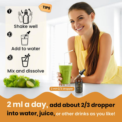 2000 mg Liposomal Fulvic & Humic Acid Complex | Electrolytes, Kale (4 oz)