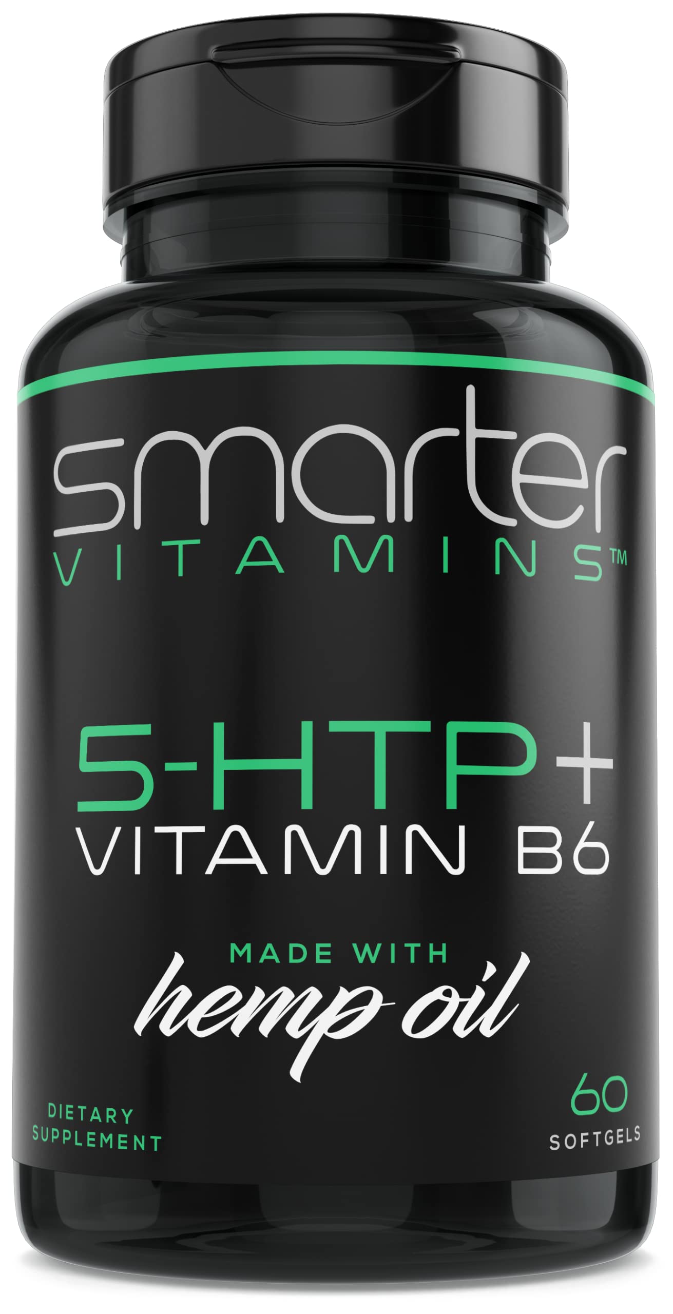 200mg 5-HTP + Vitamin B6 – Extended Time Release, 60 Softgels, 30 Servings