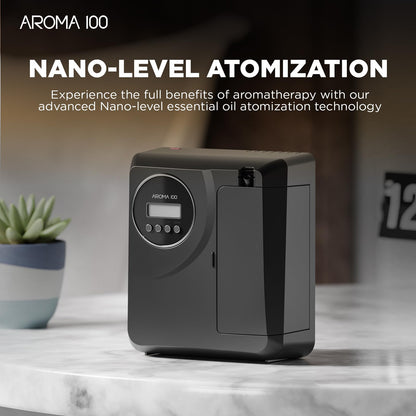 Waterless Diffuser for 2000 sq ft | App Control | Black