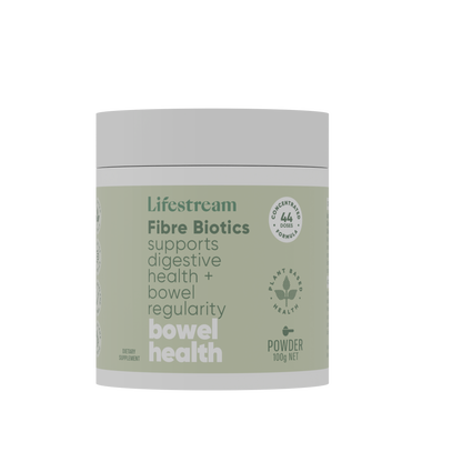 Lifestream Bowel Biotics Fibre + Digestive Enzymes