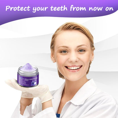 2025 Mineral Tooth Powder for Whitening, Strengthening & Gum Care - Purple
