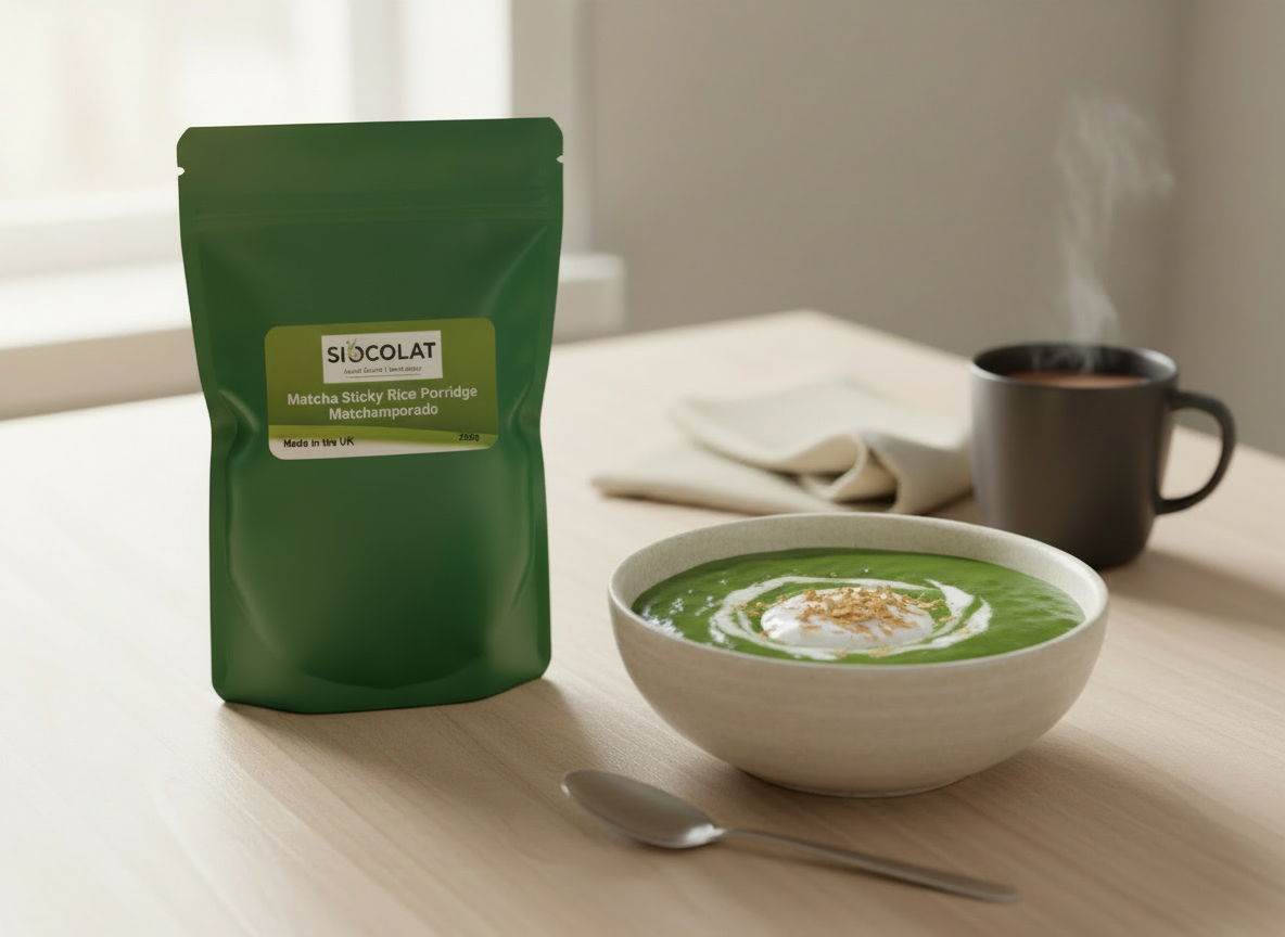 Matcha Sticky Rice Porridge Champorado Serves 4 200g