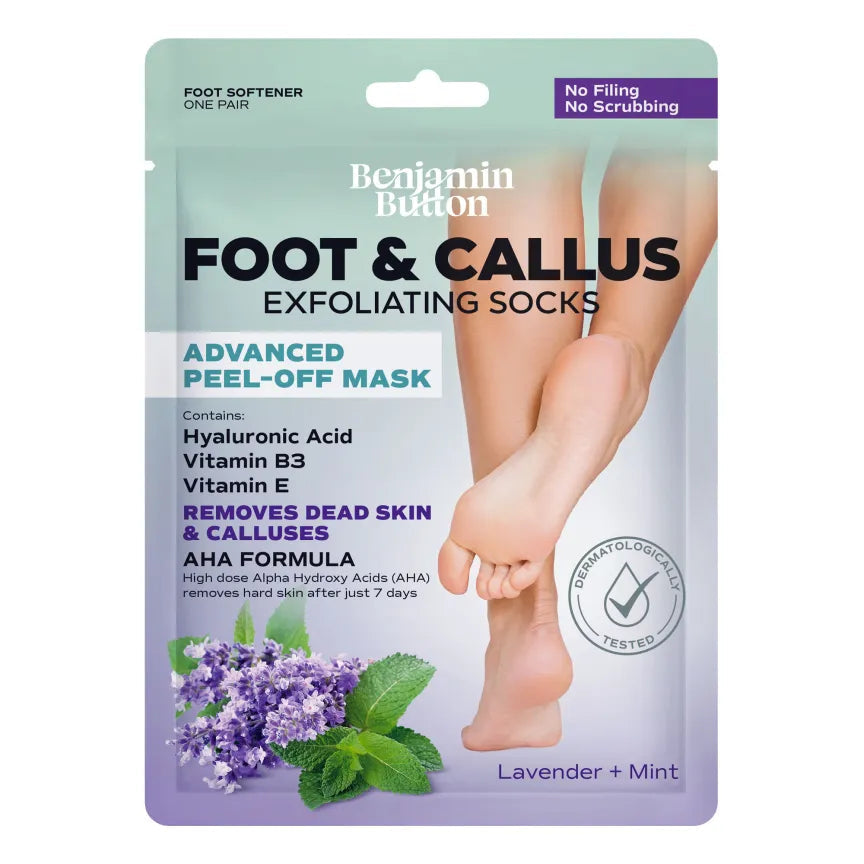 Advanced Exfoliating Foot Mask Single Benjamin Button